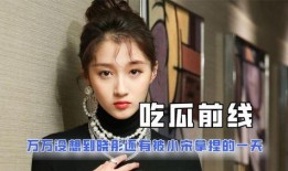 娱乐圈专业吃瓜小说